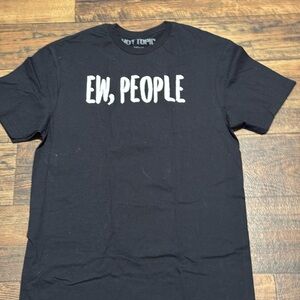 Hot Topic Black 'Ew, People' Tee